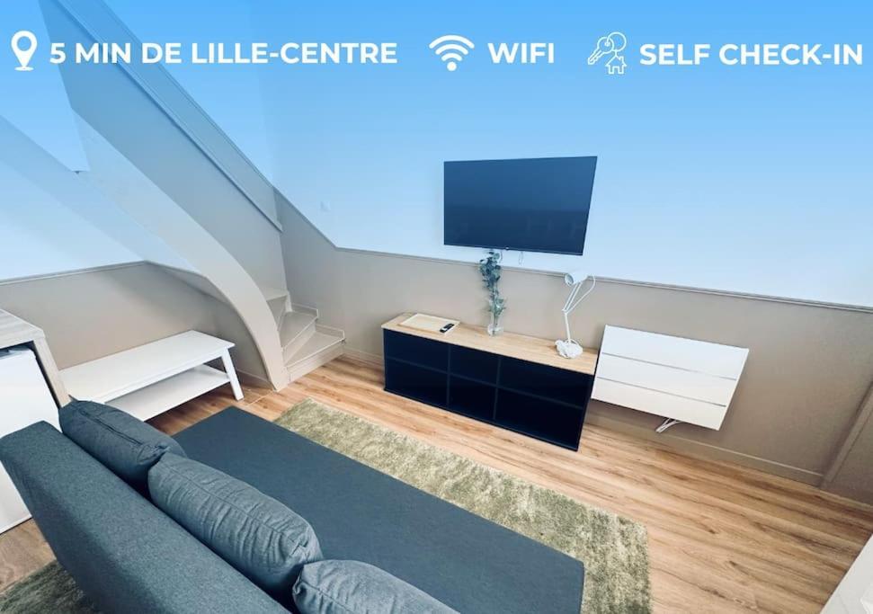 Nouveau! Centre T3 Avec Wifi, Tv, Netflix * Rijsel